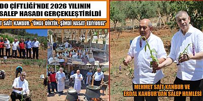 BAŞKAN MEHMET KANBUR: SALEP HER EVE GİRECEK