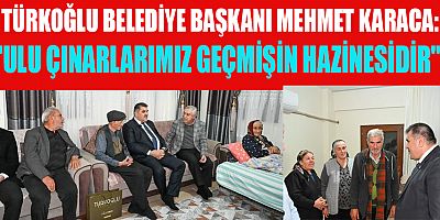 BAŞKAN MEHMET KARACA, ULU ÇINARLARI ZİYARET EDİYOR