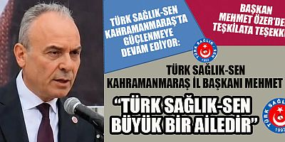 BAŞKAN MEHMET ÖZER: “BU BAŞARI İNANCIN VE EMEĞİN ESERİDİR”