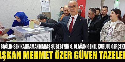 BAŞKAN MEHMET ÖZER: MÜCADELEMİZİ HIZ KESMEDEN SÜRDÜRECEĞİZ