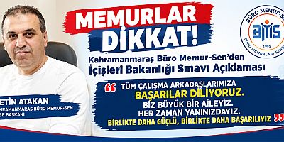 BAŞKAN METİN ATAKAN: “BİRLİKTE DAHA GÜÇLÜ, BİRLİKTE DAHA BAŞARILIYIZ”