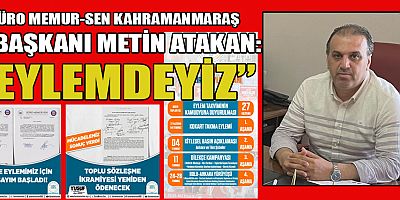 BAŞKAN METİN ATAKAN: “BOLU’DAN ANKARA’YA YÜRÜYECEĞİZ”