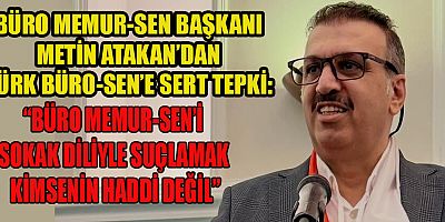 BAŞKAN METİN ATAKAN: SENDİKACILIK DEDİKODU ÜRETMEK DEĞİL, GÜVEN VERMEKTİR