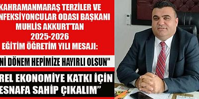 BAŞKAN MUHLİS AKKURT: 