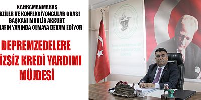 BAŞKAN MUHLİS AKKURT, ESNAFIN YANINDA OLMAYA DEVAM EDİYOR