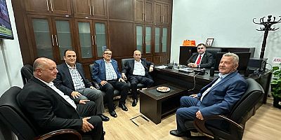 BAŞKAN NARLI’DAN BAŞKAN VEKİLİ BEŞEN’E ZİYARET