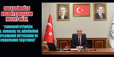 BAŞKAN OKAY’DAN CUMHURİYET BAYRAMI MESAJI