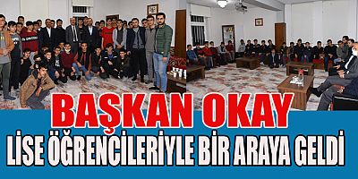 BAŞKAN OKAY, GENÇLERİMİZİN KENDİLERİNİ YETİŞTİRMELERİ ADINA İLÇEMİZE BİRÇOK YATIRIM YAPTIK