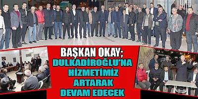 BAŞKAN OKAY, HEP BİRLİKTE ASRIN FELAKETİNİN İZLERİNİ SİLECEĞİZ