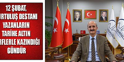 BAŞKAN OKAY MİLLİ MÜCADELEDE BİR OLDULAR, DÜŞMANA GEÇİT VERMEDİLER