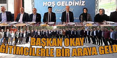 BAŞKAN OKAY,  PROJE VE HİZMETLERİMİZLE İLÇEMİZİ GELİŞTİRMEYE VE BÜYÜTMEYE DEVAM EDİYORUZ