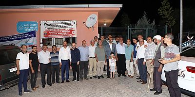 BAŞKAN OKAY VATANDAŞLARIMIZIN HER ZAMAN YANINDAYIZ