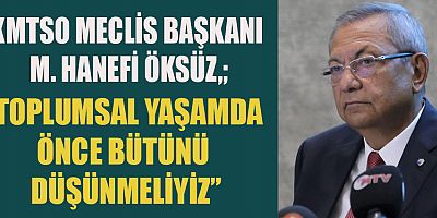 BAŞKAN ÖKSÜZ BEN DEĞİL, BİZ DİYELİM
