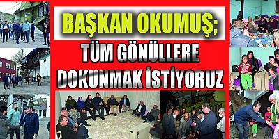 BAŞKAN OKUMUŞ  AVŞAR MAHALLESİNDE