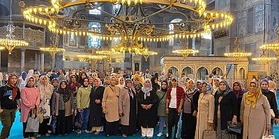 BAŞKAN OKUMUŞ, AYASOFYA’LI GÖRMEYEN TEYZEM KALMASIN