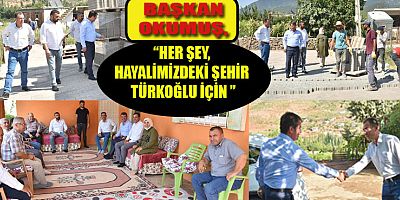 BAŞKAN OKUMUŞ’LA KIRMAKAYA MAHALLESİ’NİN ÇEHRESİ DEĞİŞİYOR  