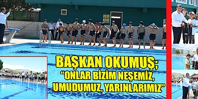 BAŞKAN OKUMUŞ’TAN ÇOCUKLARA SÜRPRİZ HEDİYE