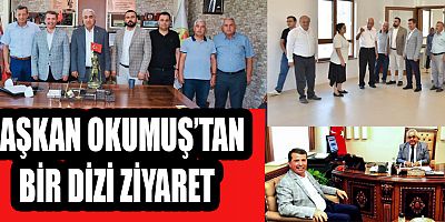 BAŞKAN OKUMUŞ’TAN KUYBU, BALSUYU VE ÖZGÜL’E ZİYARET