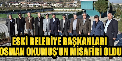  BAŞKAN OSMAN OKUMUŞ: BAŞKANLARIMIZI TÜRKOĞLU’NDA MİSAFİR ETMENİN GURURUNU YAŞIYORUZ.