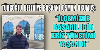 BAŞKAN OSMAN OKUMUŞ BÜYÜK BİR YIKIM YAŞADIK