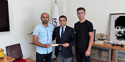 BAŞKAN ÖZAKTÜRK’TEN MÜDÜR KUNDAKCI’YA ZİYARET