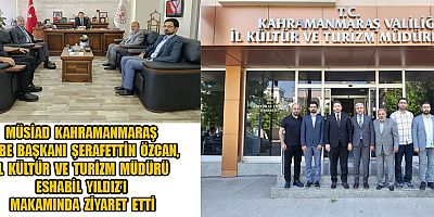 BAŞKAN ÖZCAN’DAN MÜDÜR YILDIZ’A HAYIRLI OLSUN ZİYARETİ
