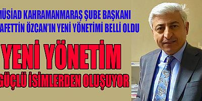 BAŞKAN ÖZCAN “KAHRAMANMARAŞ’IN EKONOMİK KALKINMASINA KATKI SAĞLAYACAĞIZ”