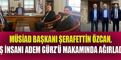 BAŞKAN ÖZCAN VE ADEM GÜRZ KAHRAMANMARAŞ’I KONUŞTU