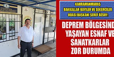 BAŞKAN ÖZSOY: MÜCBİR SEBEP HALİ MUTLAKA UZATILMALI