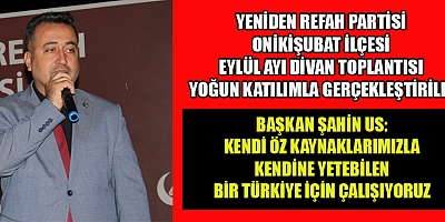 BAŞKAN ŞAHİN US: “TÜRKİYE’DE 20 MİLYON AŞIRI YOKSUL VAR”