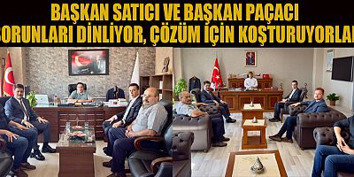 BAŞKAN SATICI VE PAÇACI HER YERDE
