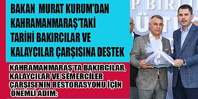  BAŞKAN SELAMET ATLI’DAN BAKAN KURUM’A TEŞEKKÜR