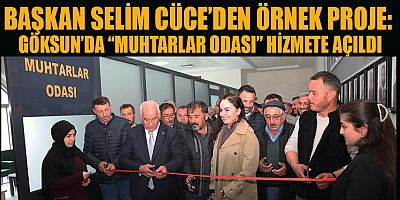 BAŞKAN SELİM CÜCE:  “BİRLİKTE GÜÇLÜYÜZ, BİRLİKTE YÖNETECEĞİZ”