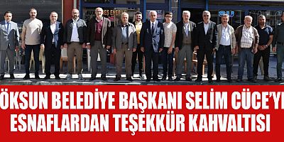 BAŞKAN SELİM CÜCE HALKLA İÇ İÇE