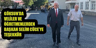 BAŞKAN SELİM CÜCE: “ÖĞRENCİLERİMİZİN RAHATI İÇİN ÇALIŞIYORUZ”
