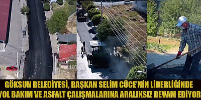 BAŞKAN SELİM CÜCE, VATANDAŞIN KONFORUNU ÖN PLANDA TUTARAK ÇALIŞMALARINI SÜRDÜRÜYOR