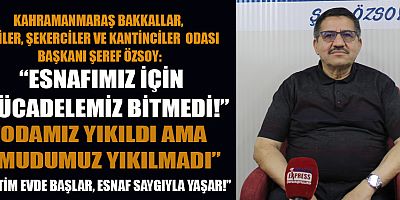 BAŞKAN ŞEREF ÖZSOY: “BAKKALLAR MAHALLENİN KALBİDİR, RUHUDUR!”