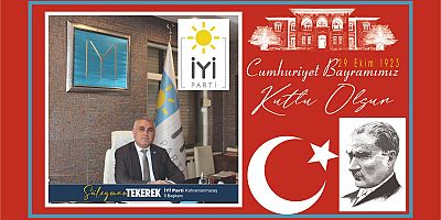 BAŞKAN SÜLEYMAN TEKEREK: 