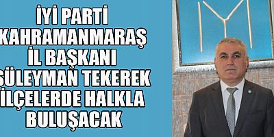 BAŞKAN SÜLEYMAN TEKEREK: MİLLETİMİZİN SESİNE KULAK VERMEYE DEVAM EDECEĞİZ