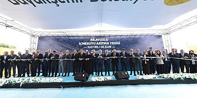 BAŞKAN TOPTAŞ: “KILAVUZLU İÇMESUYU ARITMA TESİSİ ŞEHRİMİZİN GELECEĞİNE DEĞER KATACAK”