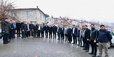 BAŞKAN TOPTAŞ, ŞAHİNKAYASI’NDA VATANDAŞLARLA BİR ARAYA GELDİ