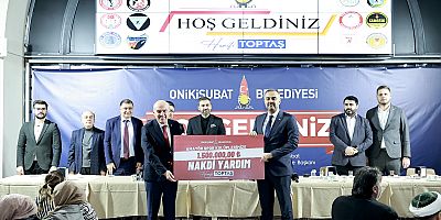 BAŞKAN TOPTAŞ’TAN AMATÖR SPORA DEV DESTEK