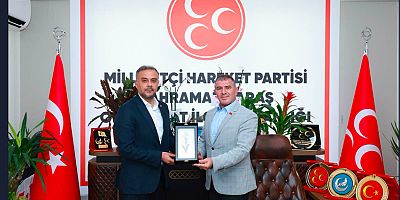BAŞKAN TOPTAŞ’TAN MHP ONİKİŞUBAT İLÇE TEŞKİLATINA ZİYARET