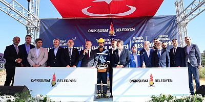BAŞKAN TOPTAŞ’TAN, ONİKİŞUBAT’IN DÖRT BİR YANINA DEV YATIRIMLAR