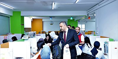 BAŞKAN TOPTAŞ’TAN YKS ÖNCESİNDE ÖĞRENCİLERE MORAL VE MOTİVASYON ZİYARETİ