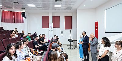 BAŞKAN TOPTAŞ, ÜNİVERSİTE ÖĞRENCİLERİNİN FİNAL HEYECANINA ORTAK OLDU