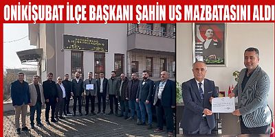 BAŞKAN US: “ONİKİŞUBAT İLÇEMİZ İÇİN VAR GÜCÜMÜZLE ÇALIŞMAYA DEVAM EDECEĞİZ”
