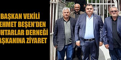 BAŞKAN VEKİLİ MEHMET BEŞEN MUHTARLARIMIZ BİZİM MESAİ ARKADAŞLARIMIZDIR