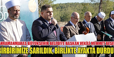 Kahramanmaraş Büyükşehir Belediyesi Başkan Vekili  Mehmet Beşen