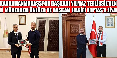 BAŞKAN YILMAZ TERLİKSİZ: “MANEVİ DESTEK BİZİM İÇİN ÇOK ÖNEMLİ”